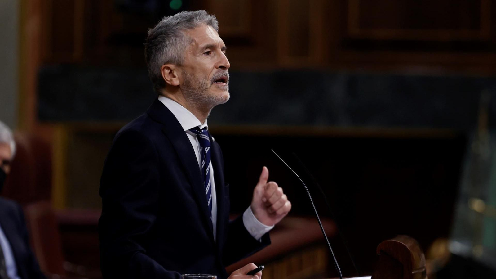 El ministro del Interior, Fernando Grande Marlaska