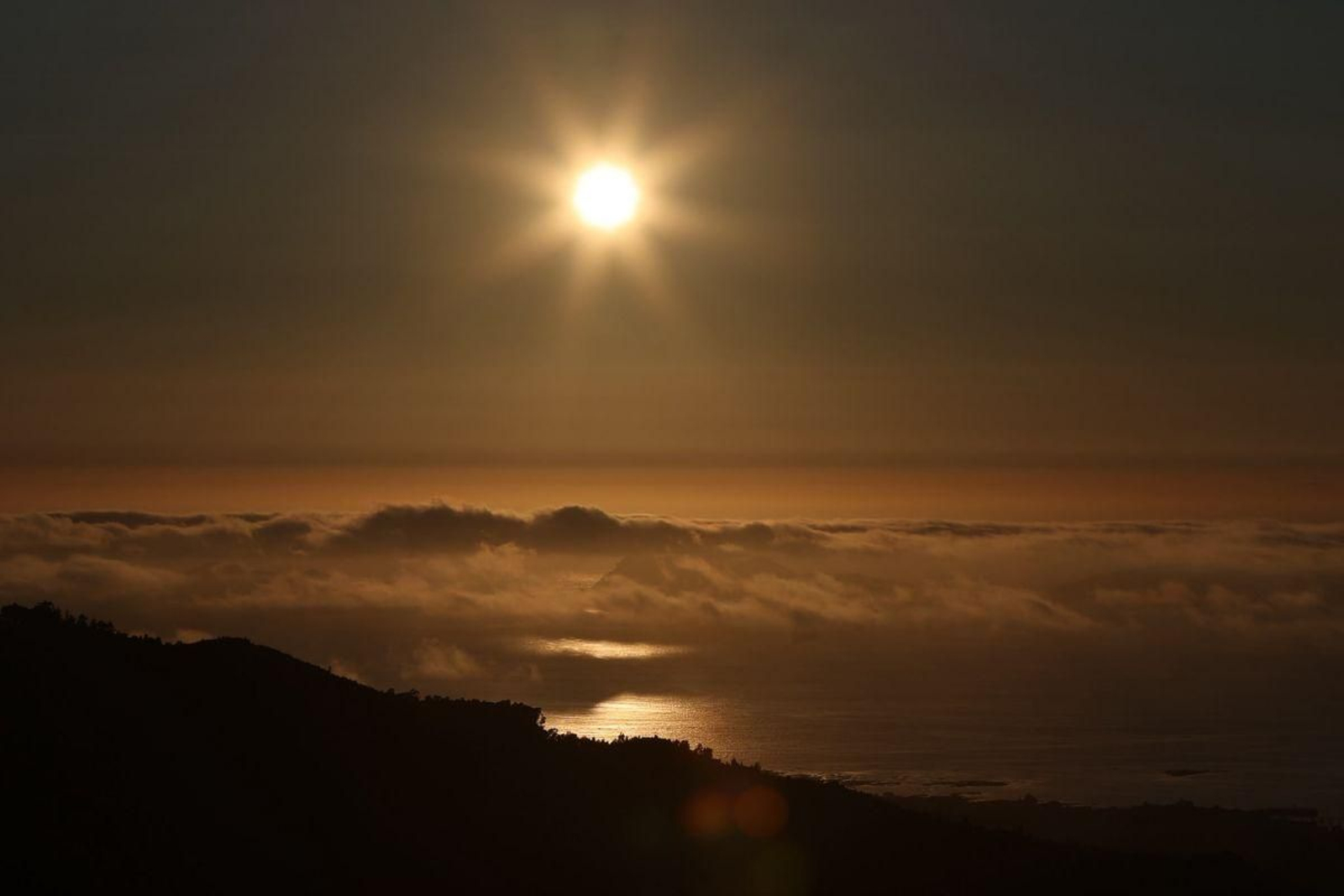 El sol estará hoy a 12 grados de altura, suficiente para poder apreciarlo en espacios altos y abiertos como el monte Alba