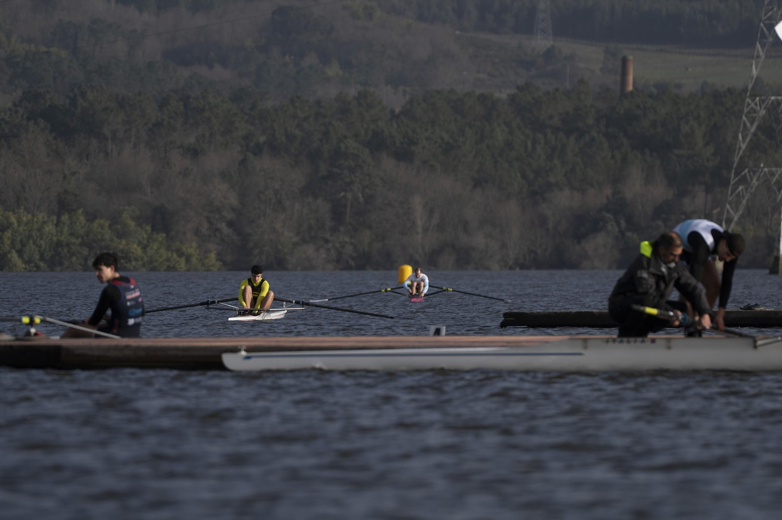 Galería | Castrelo de Miño disfruta con el Campeonato Gallego de Remo de larga distancia