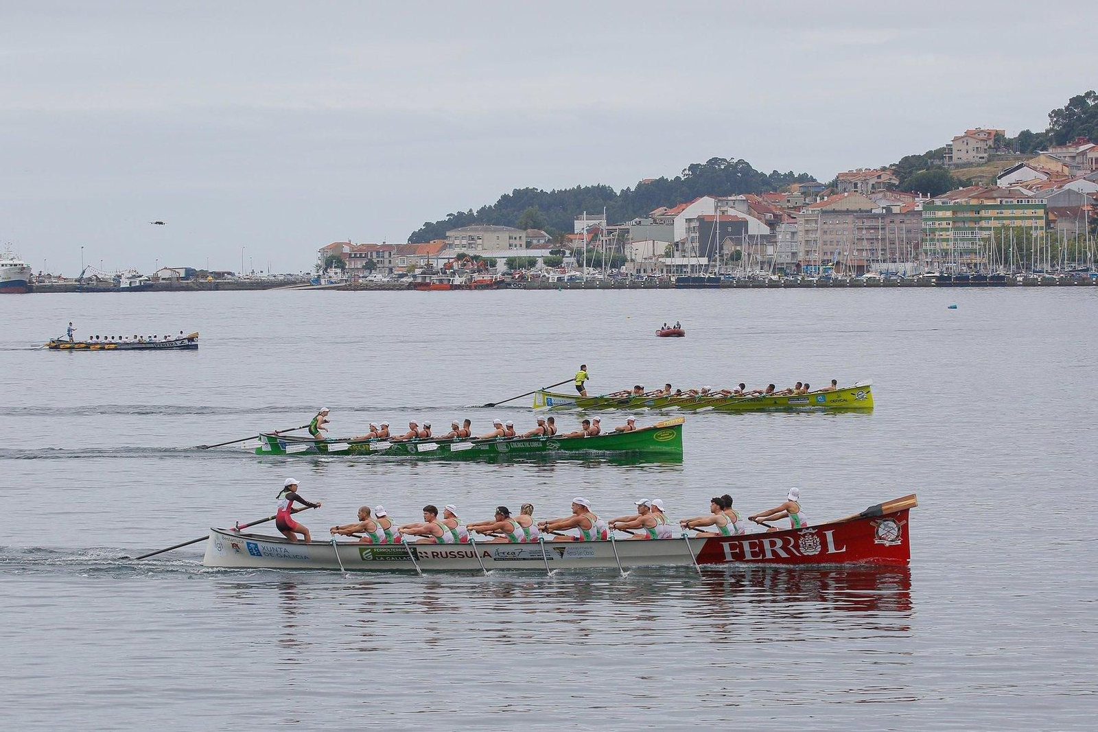 Bandera de Samertolameu de traineras.