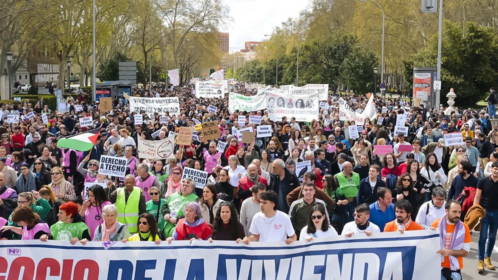 Manifestación en Madrid