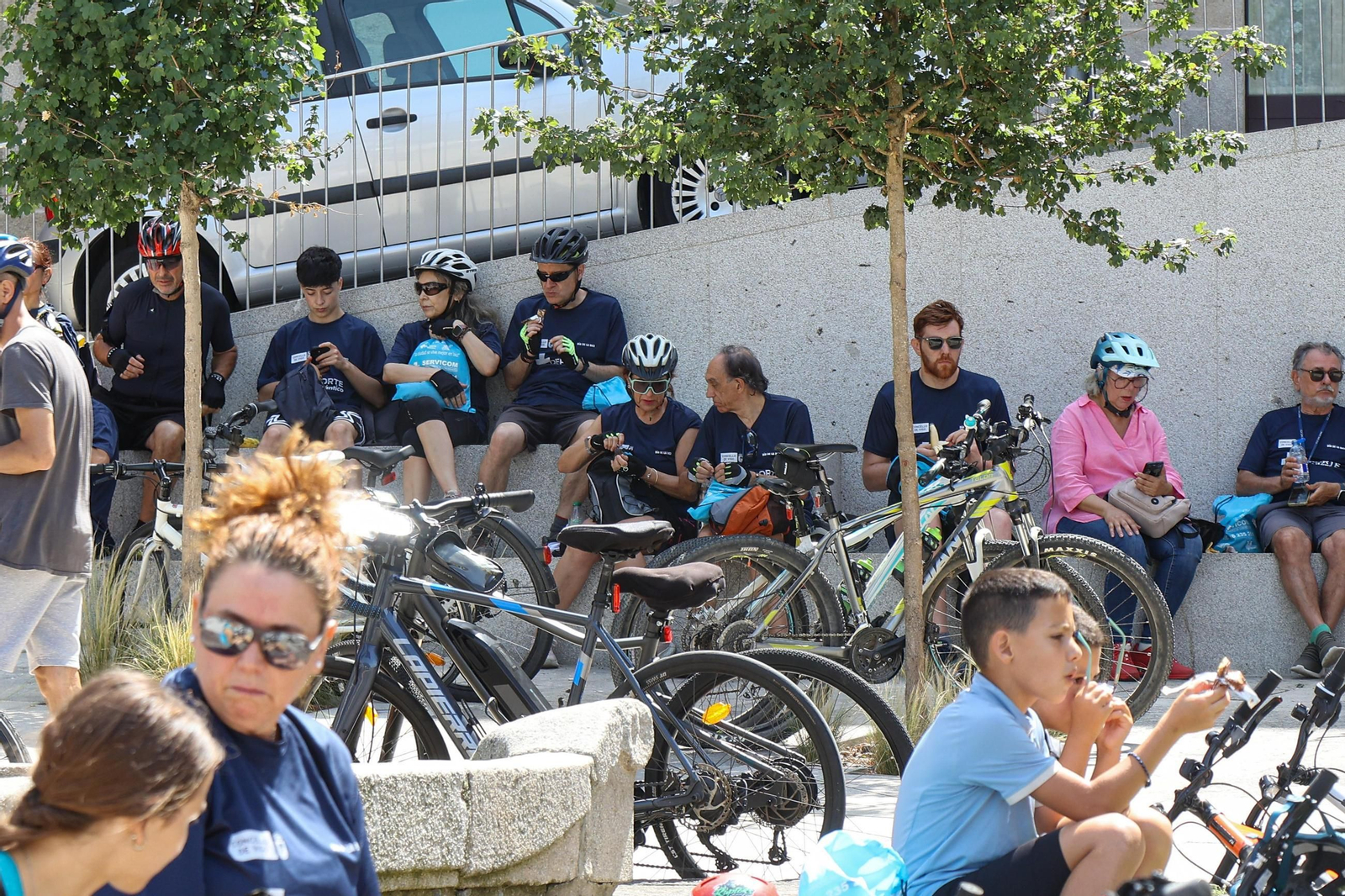 Galería | El ciclismo toma Vigo con la primera edición del Día de la Bici de Atlántico