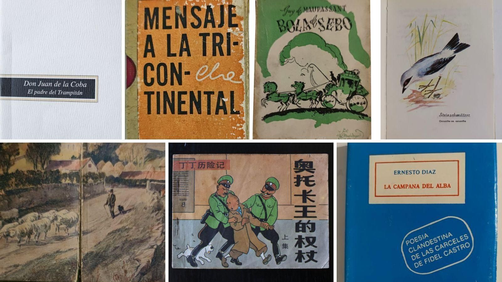 Ejemplares de la colección