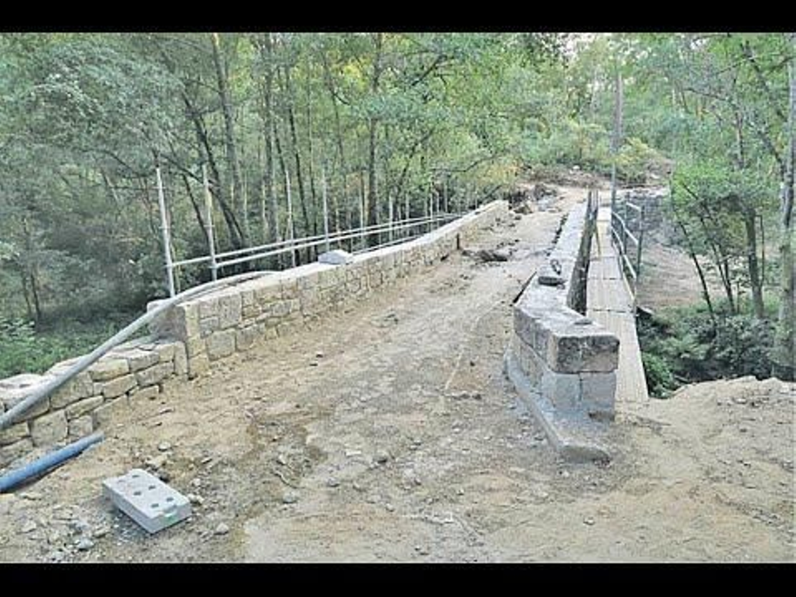 El redescubrimiento de una cruz de malta en Pontepedriña