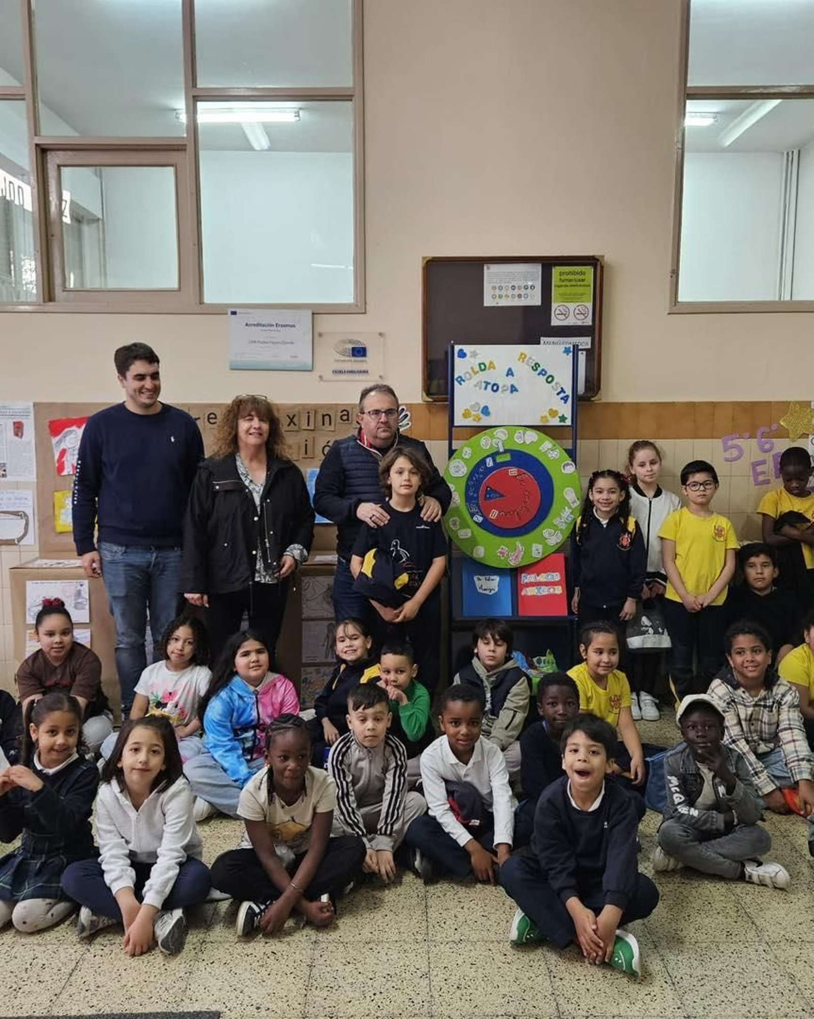 O Día do Libro no colexio Padre Feijóo Zorelle