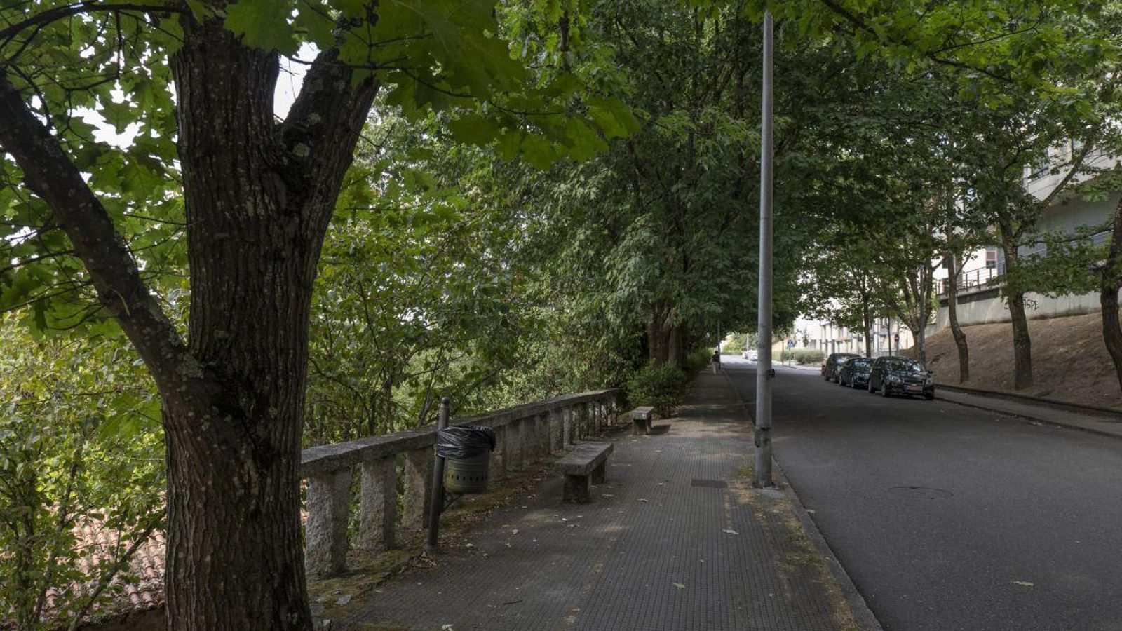 La rúa Pablo Iglesias marcó 25ºC