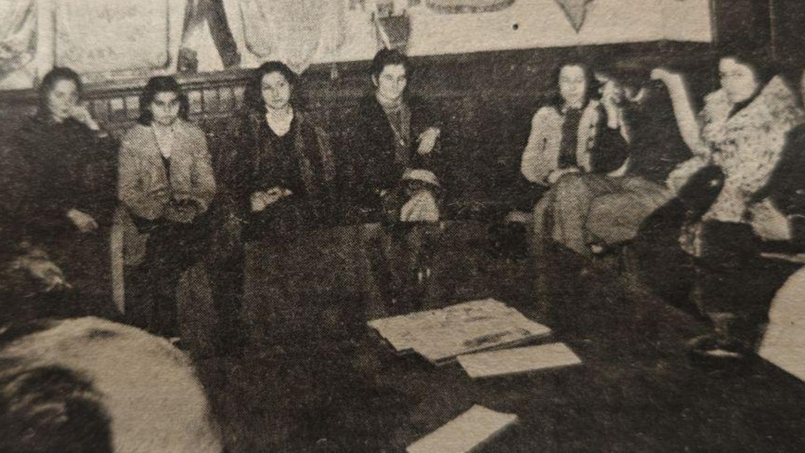 Un momento de la reunión.