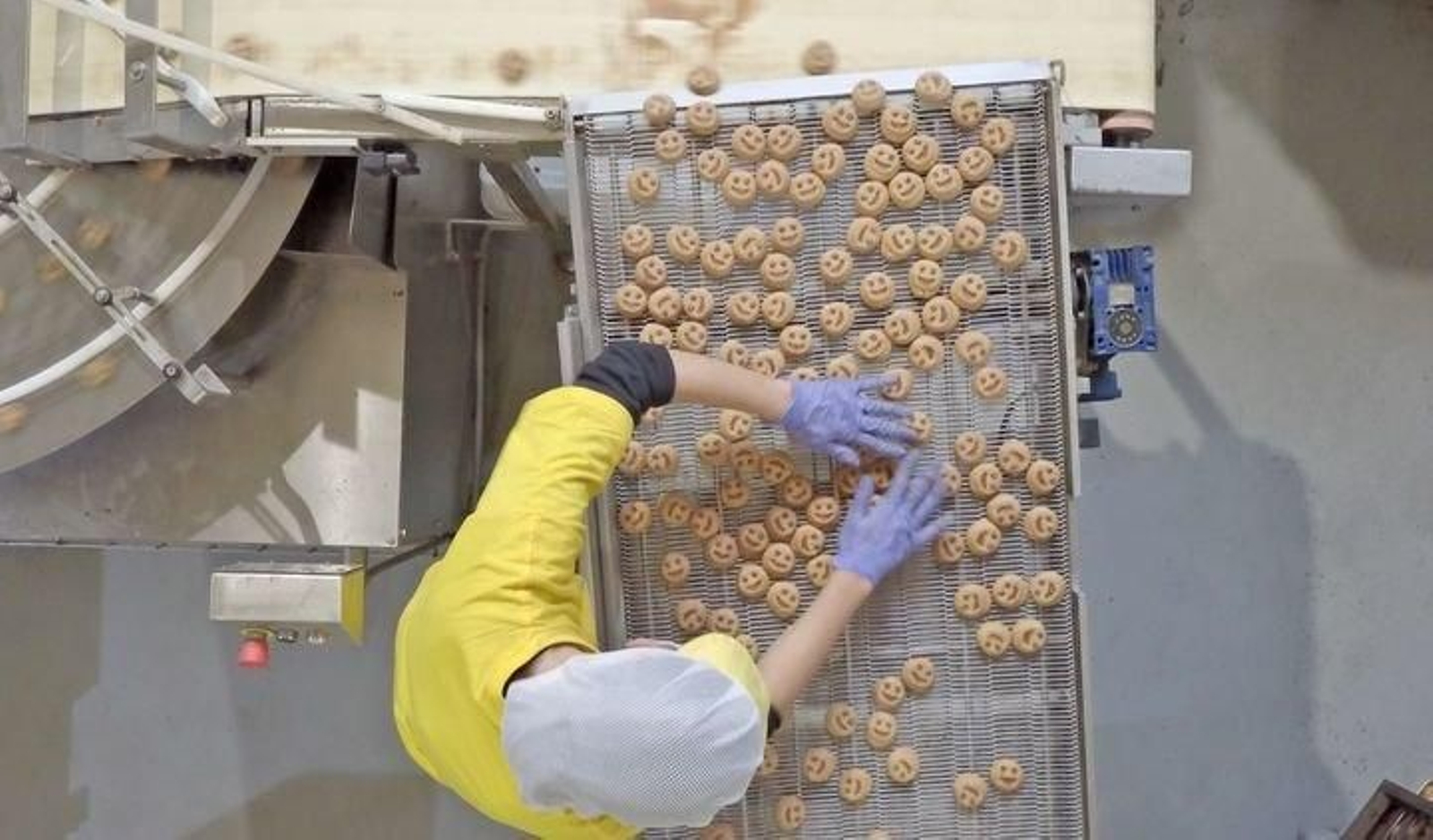 La galletas con caras sonrientes son las más clásicas de Biscuits Galicia.