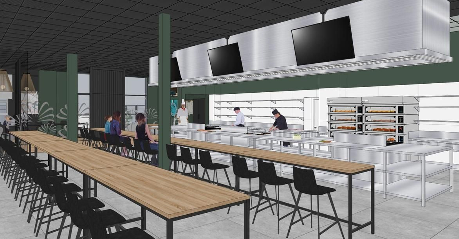 Futuro espazo que albergará o Obradoiro de Emprego da Mancomunidade.