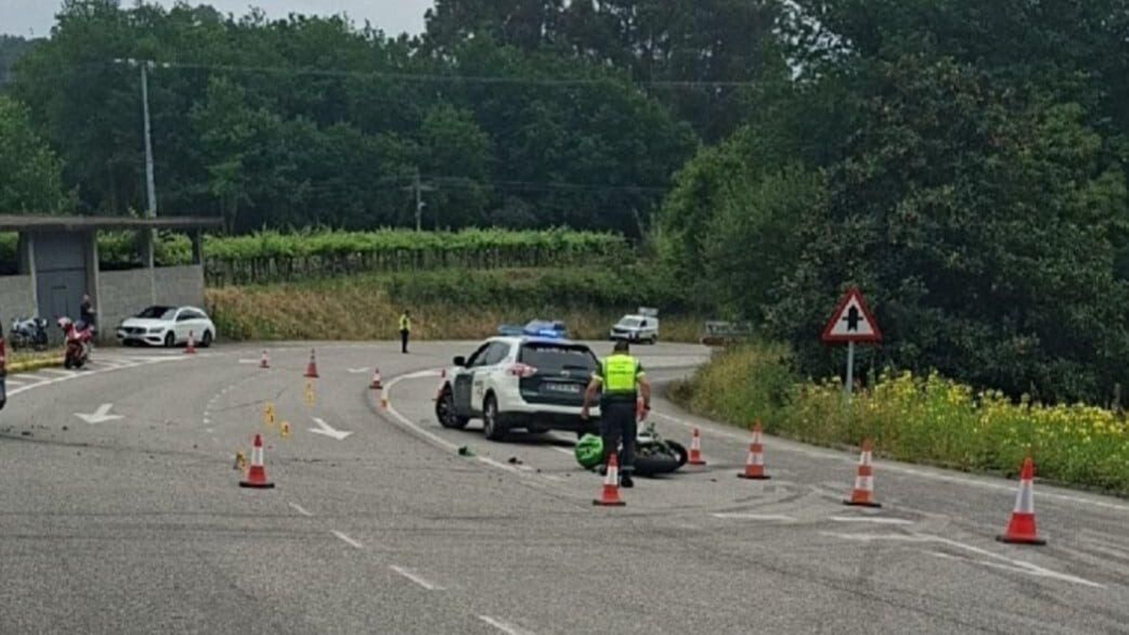 El accidente ocurrió en el kilómetro 20 de la PO-400.