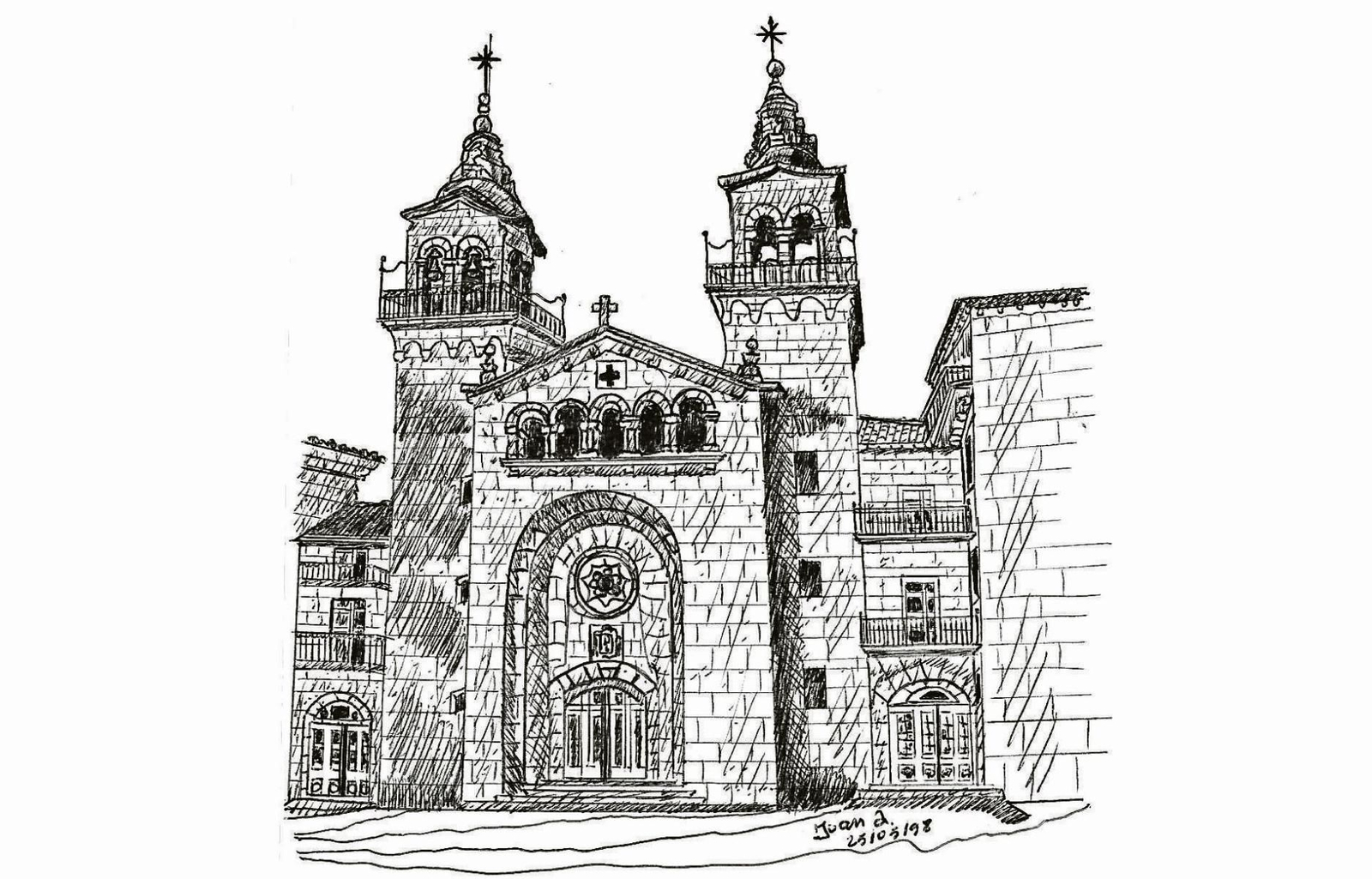 Igrexa do Seminario Mayor Divino Maestro, en Vistahermosa