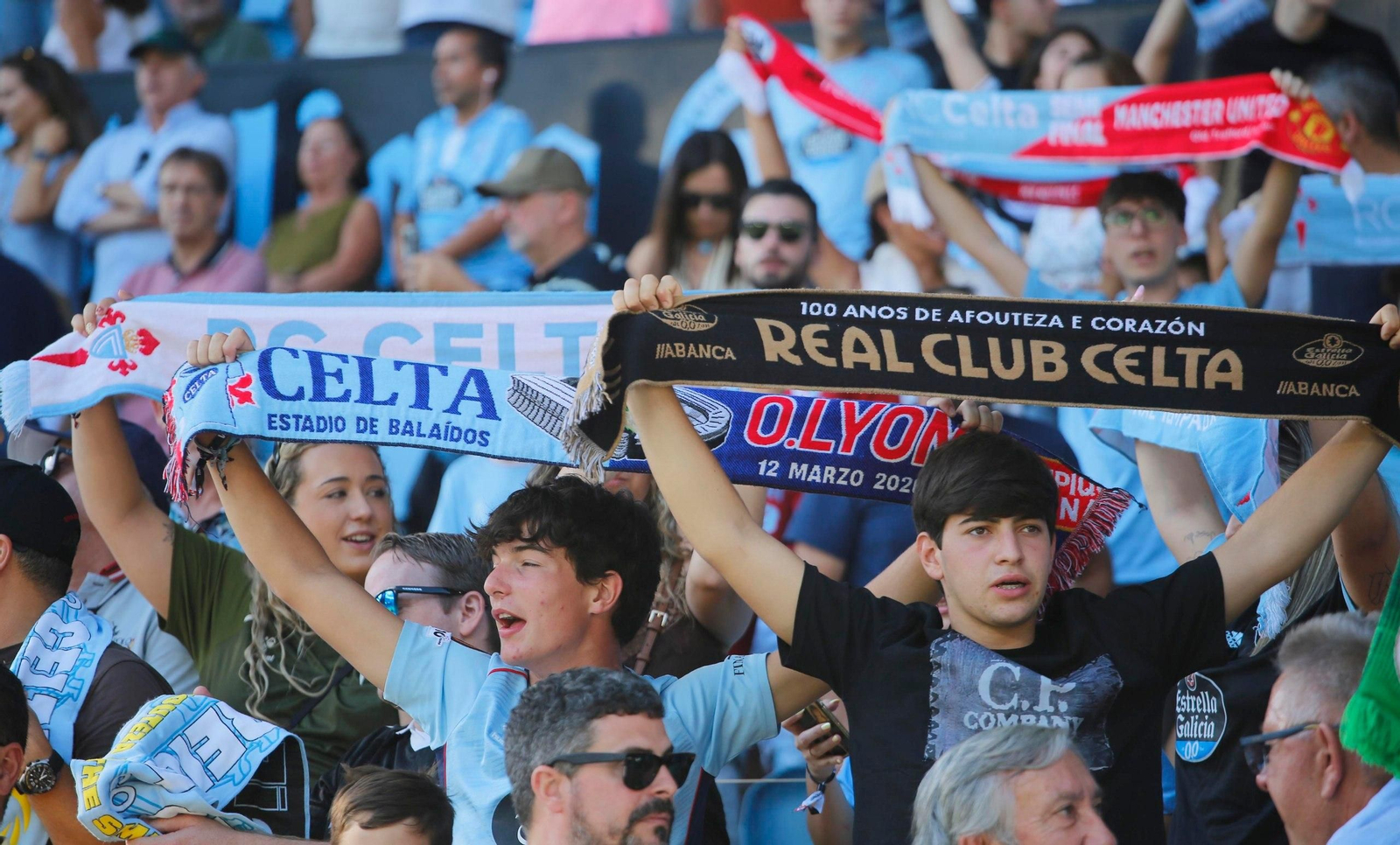 Galería | El partido entre Celta y Racing de Santander, en imágenes