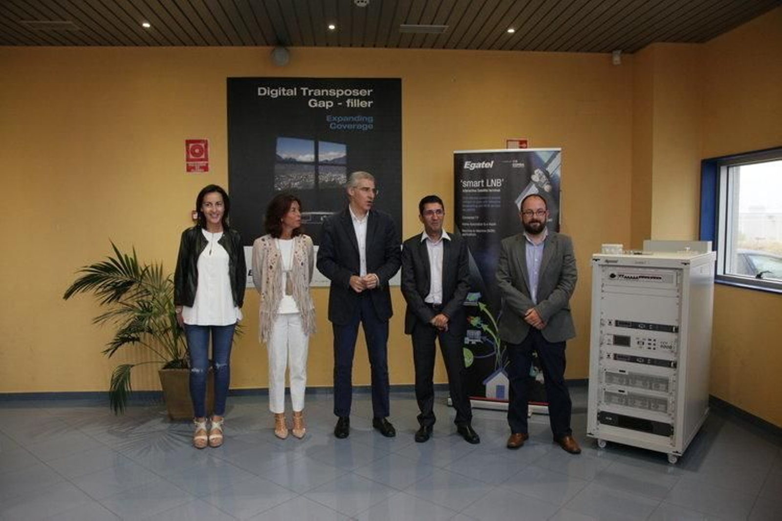 Ana Moreiras, Marisol Díaz, Francisco Conde, Javier Taibo y Luis Hermida-Cachalvite.