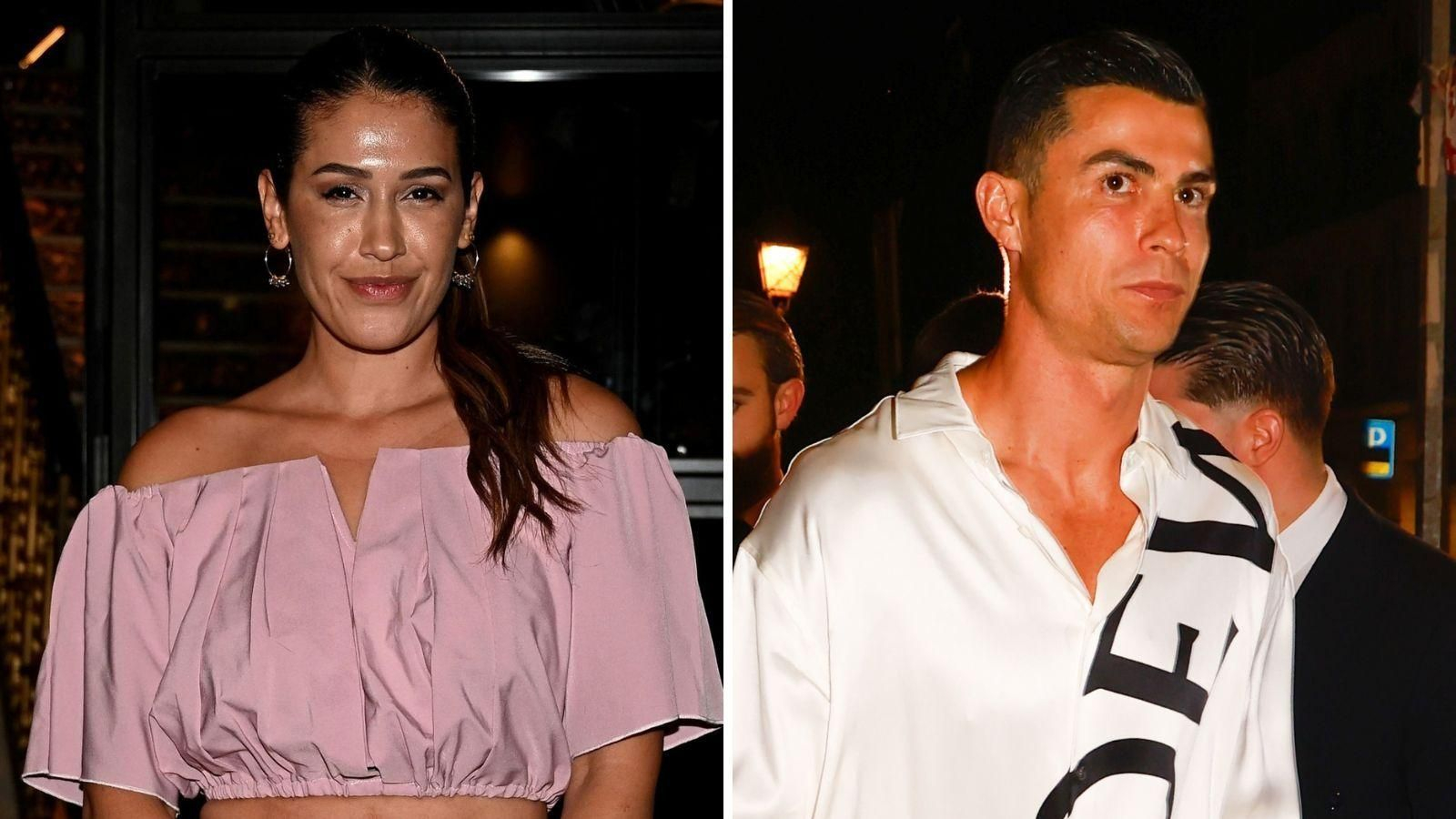 Gabriela Guillén y Cristiano Ronaldo