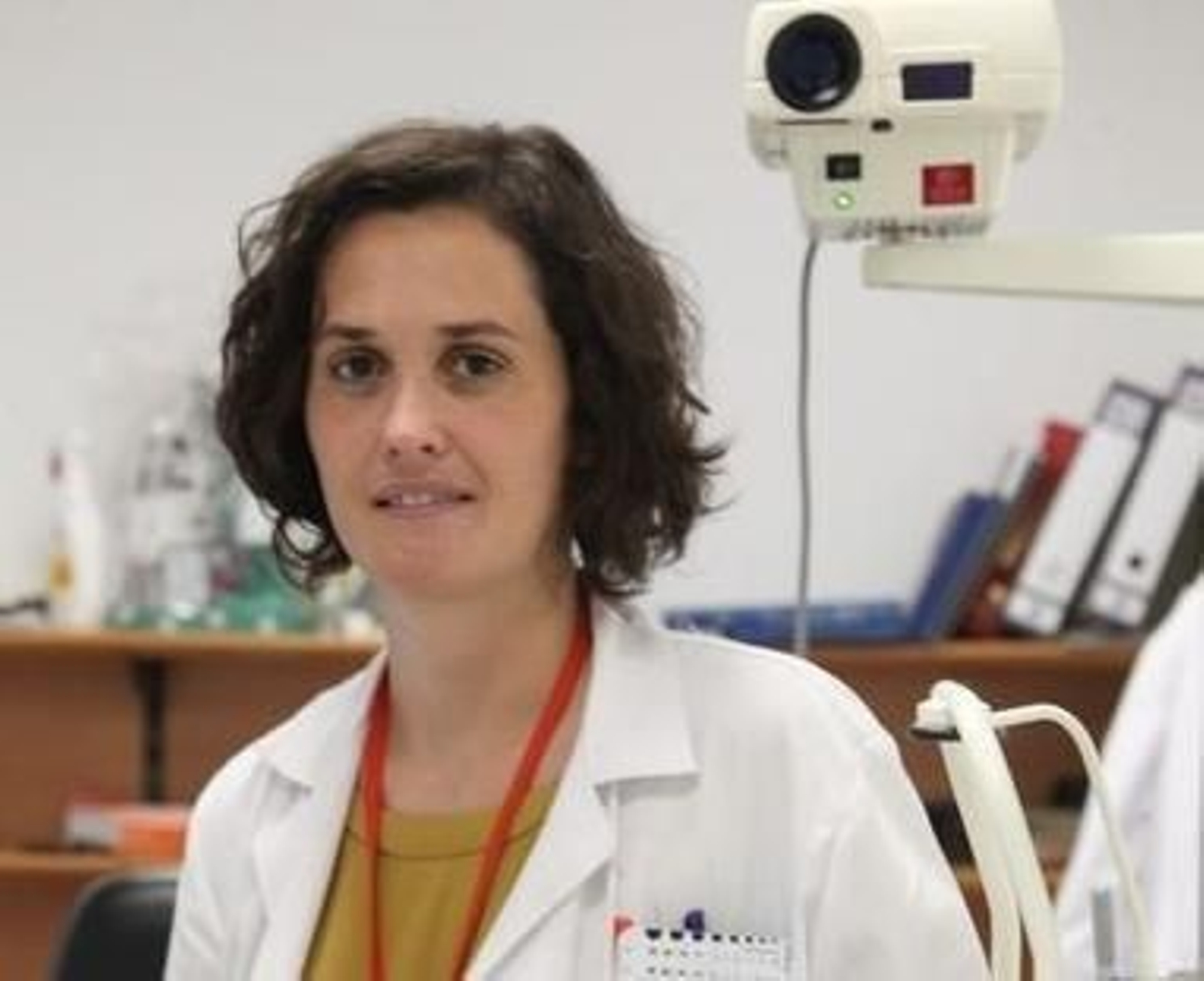 La oftalmóloga Betty Lorente Bulnes.