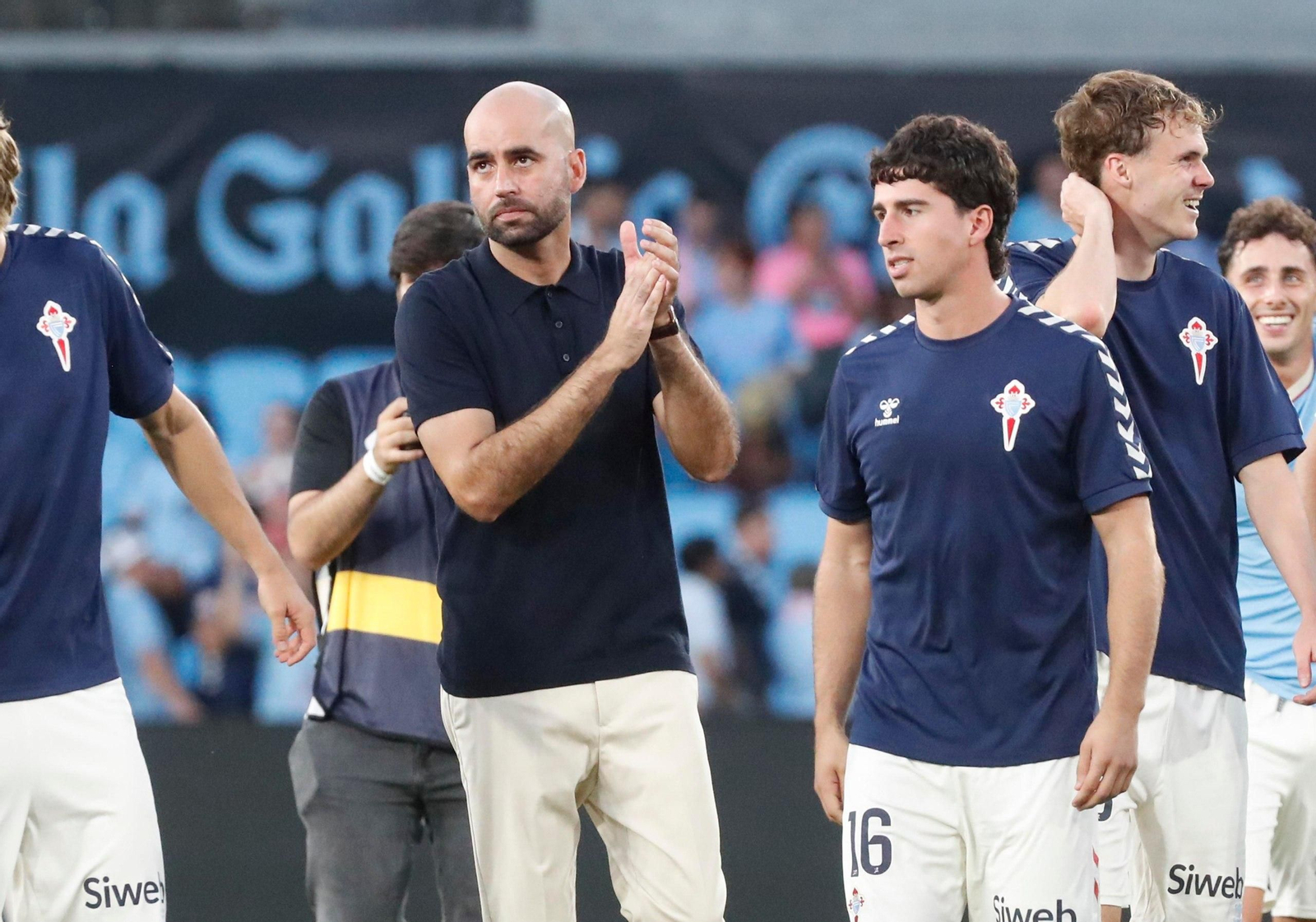 Galería | El partido entre Celta y Racing de Santander, en imágenes