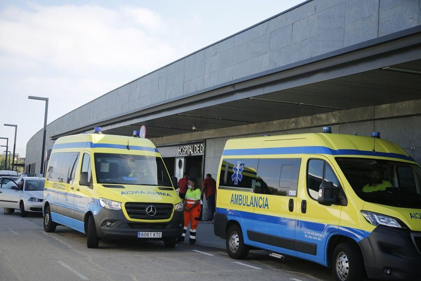 El Álvaro Cunqueiro cuenta actualmente con un infectado en la UCI.