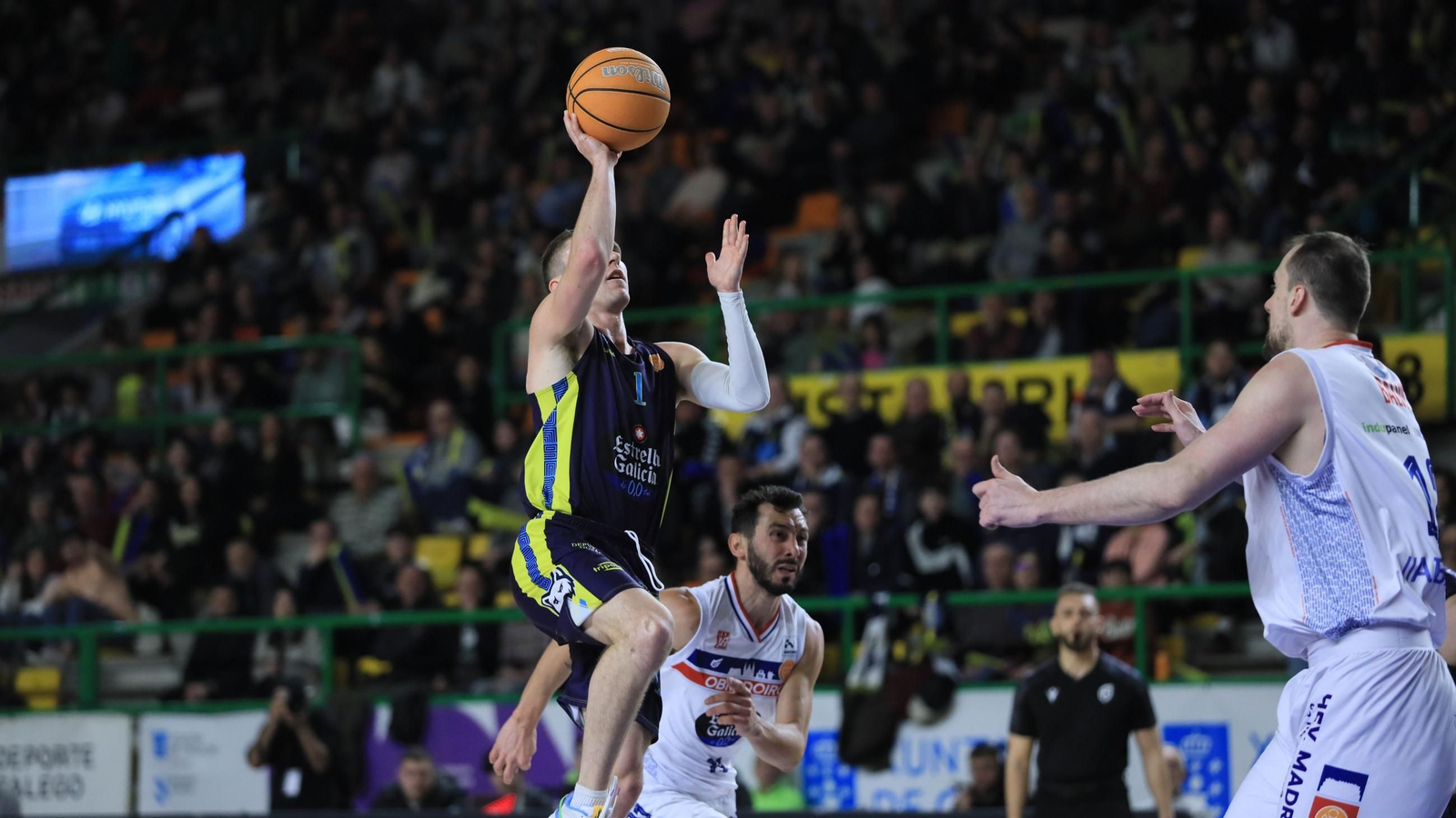 Aanen Moody, durante el COB-Obradoiro.