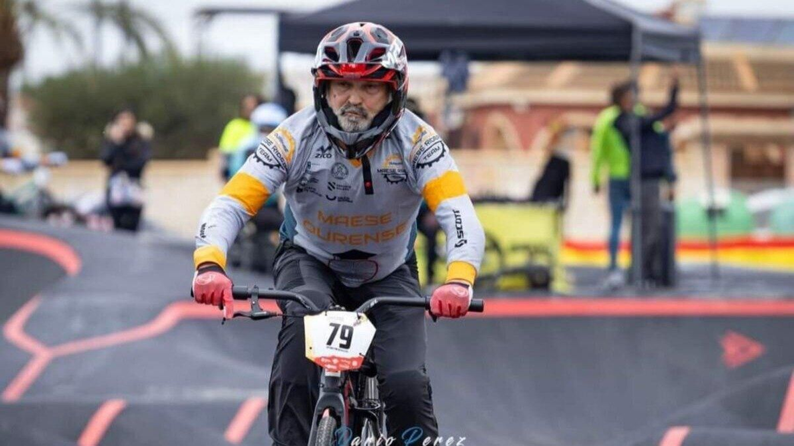 Piñeiro, el domingo en el circuito en el que conquistó el título nacional.