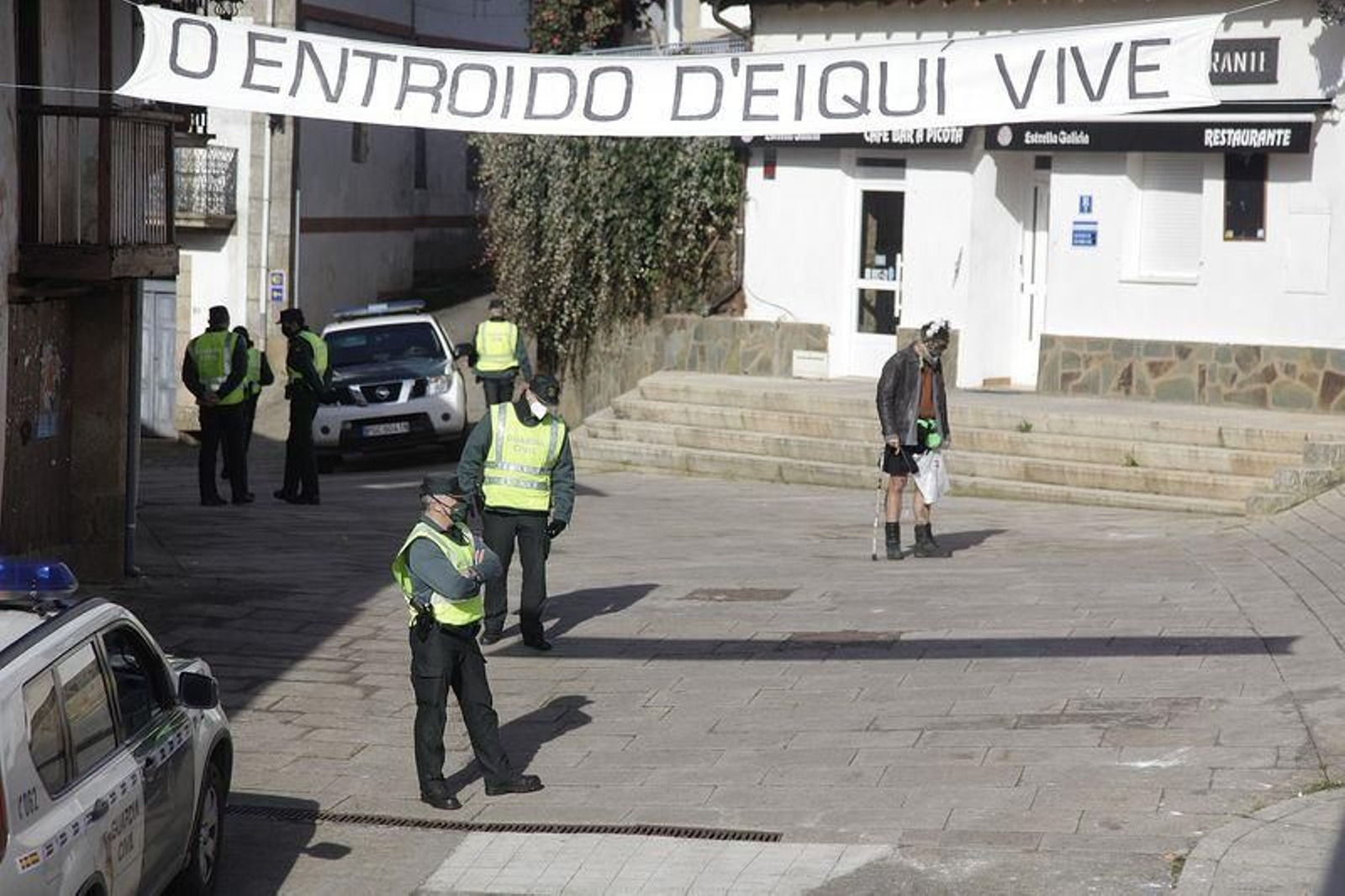 Luns Borralleiro en Laza // FOTO: MIGUEL ÁNGEL