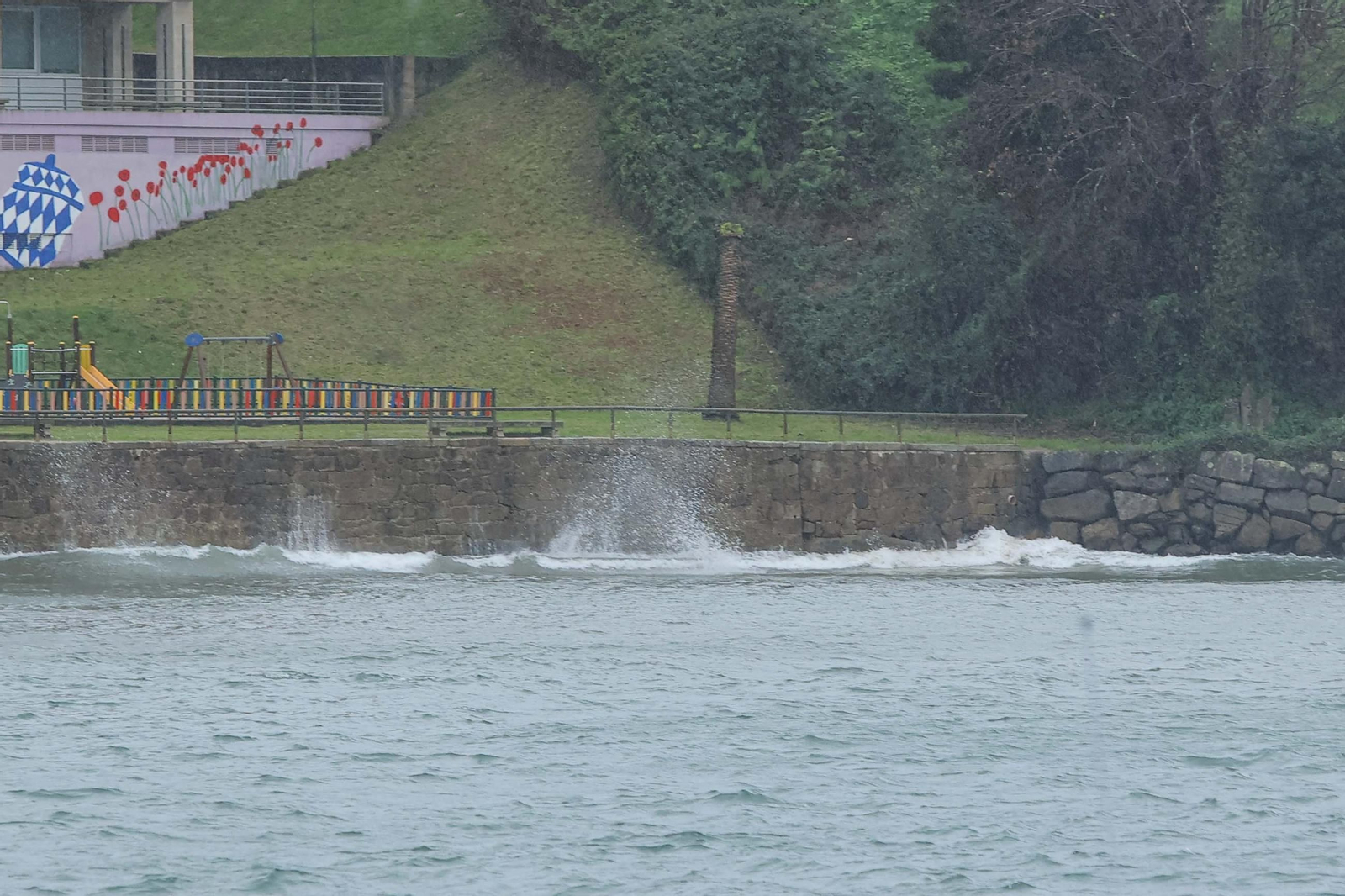 GALERÍA | Los estragos de la borrasca Herminia en Vigo
