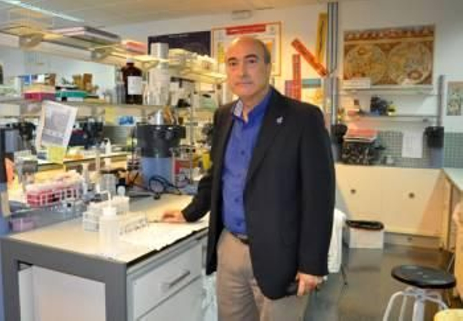 El catedrático Nazario Martín, ayer en el campus vigués.