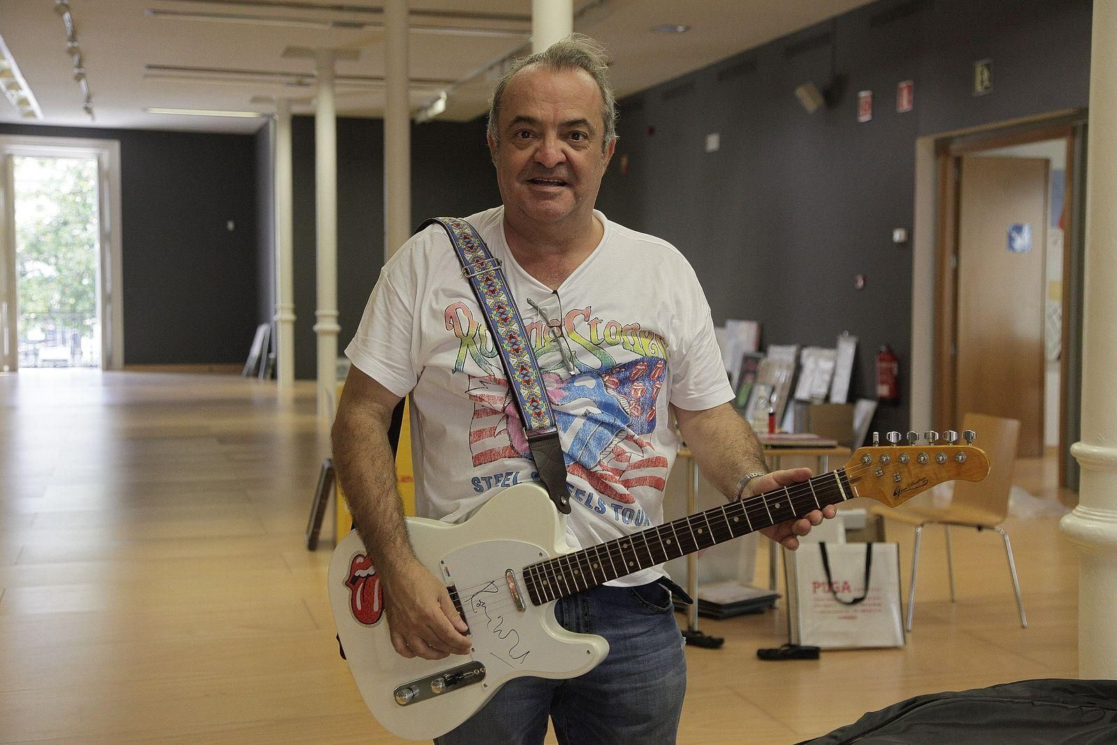 Piezas de la exposición The Rolling Stones // FOTOS: MIGUEL ÁNGEL