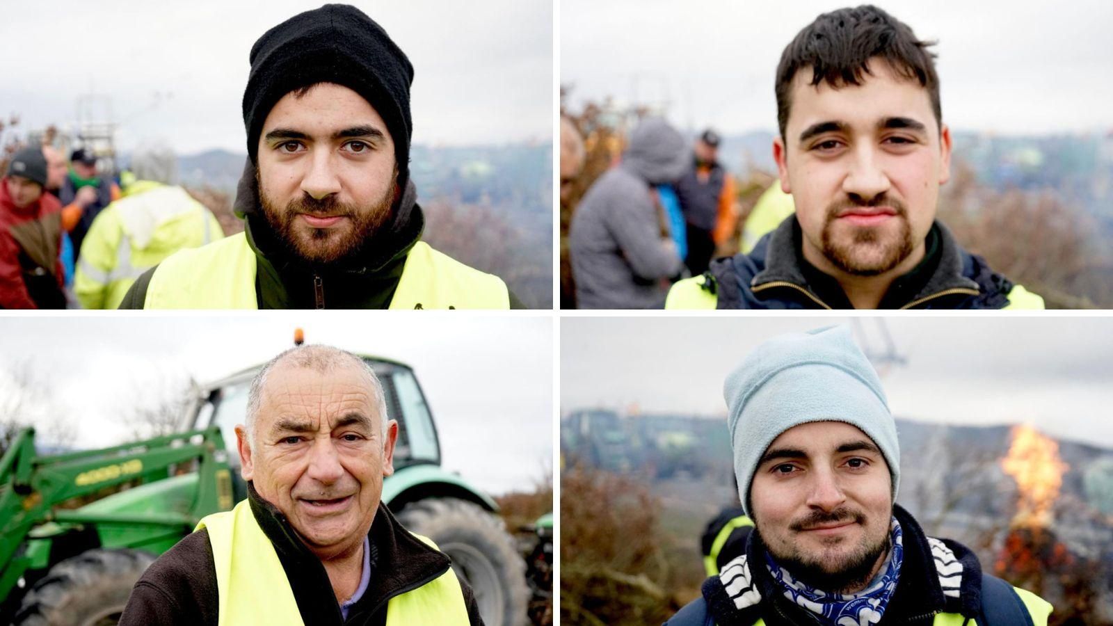 David Martínez, Alberto Martínez, Emilio Díaz y Breogán Prieto