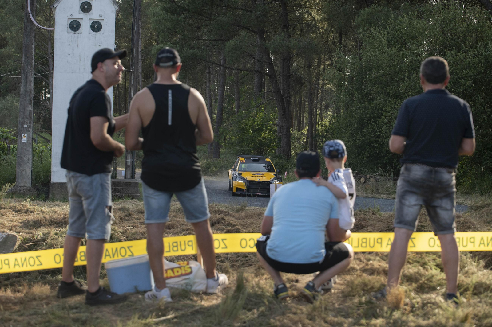 Galería | El tramo San Amaro-Cenlle estuvo lleno de velocidad en el Rally de Ourense, en fotos