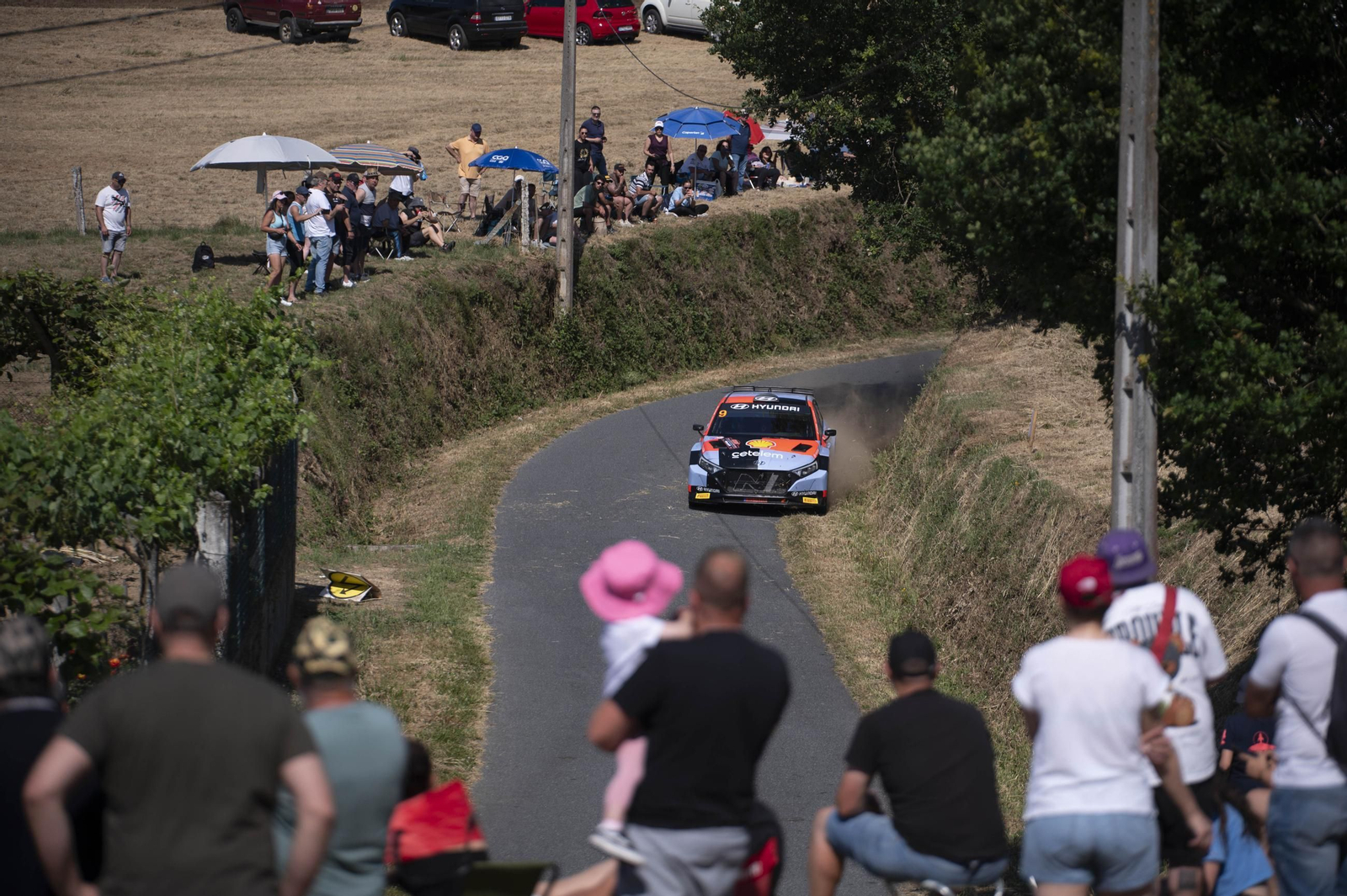 Galería | A Merca y Celanova disfrutan un año más de un tramo del Rally de Ourense, en fotos