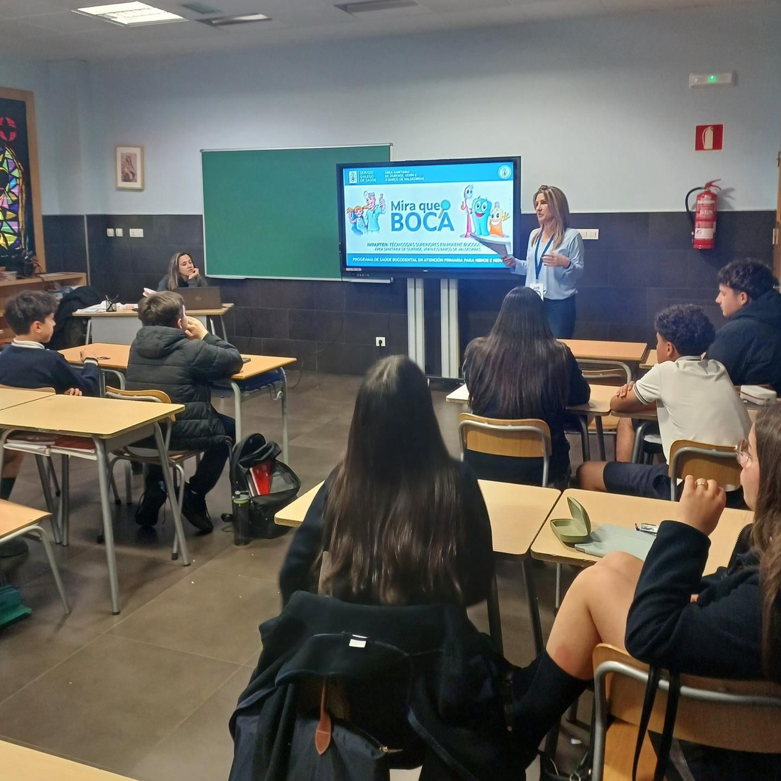 Talleres de higiene y salud bucodental en el colegio Miraflores