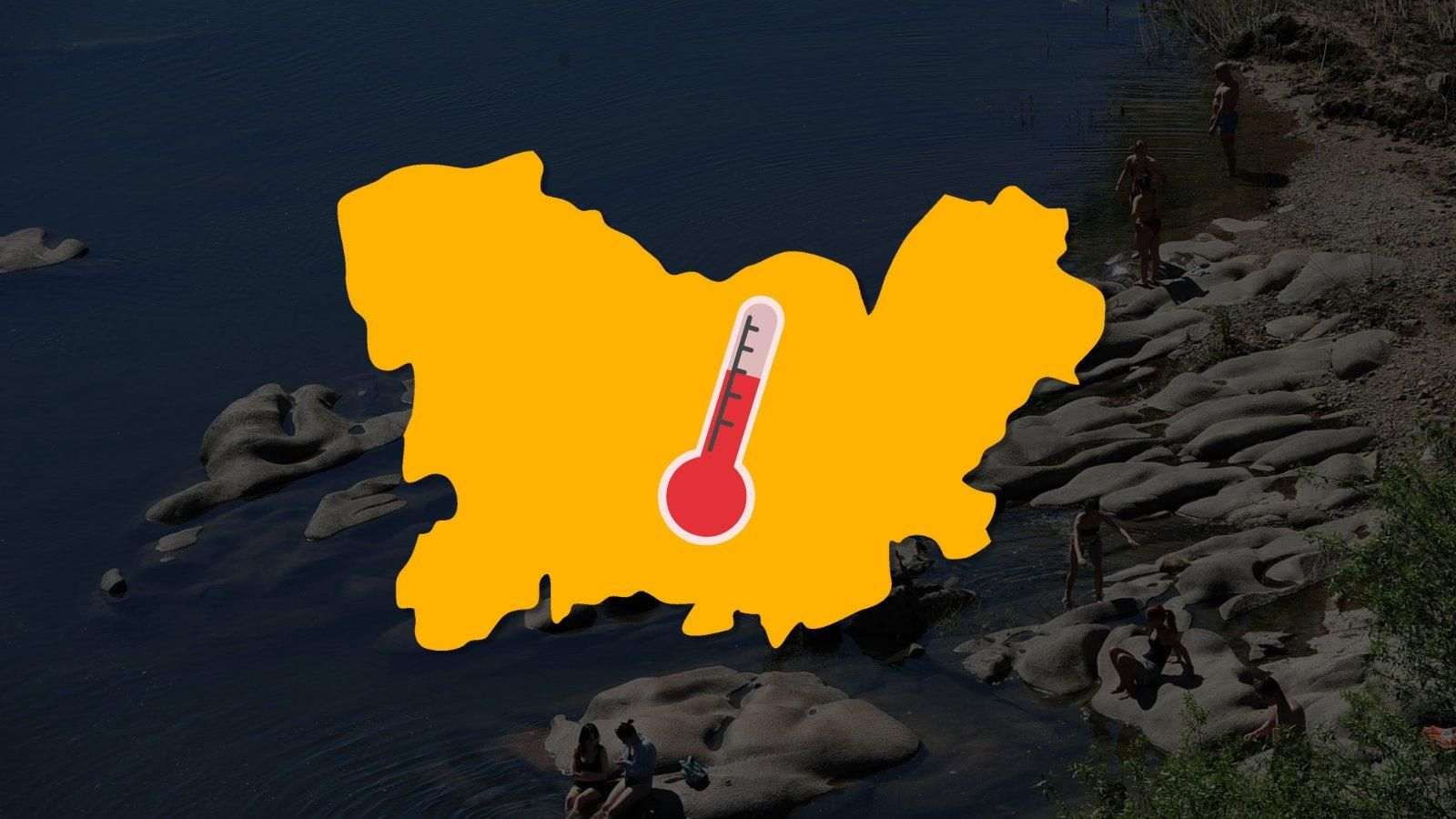 Ourense entra este sábado en alerta naranja por altas temperaturas.