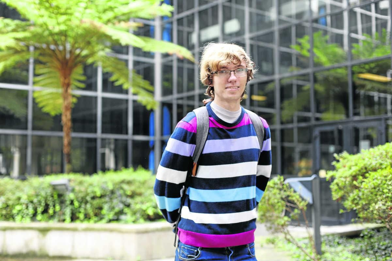 Jacobo Cortegoso: "Entre los jóvenes hay conciencia de la pérdida de hablantes gallegos"