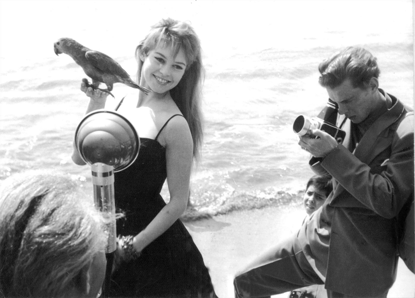 Brigitte Bardot, fotografiada en el Festival de Cannes, en 1956.