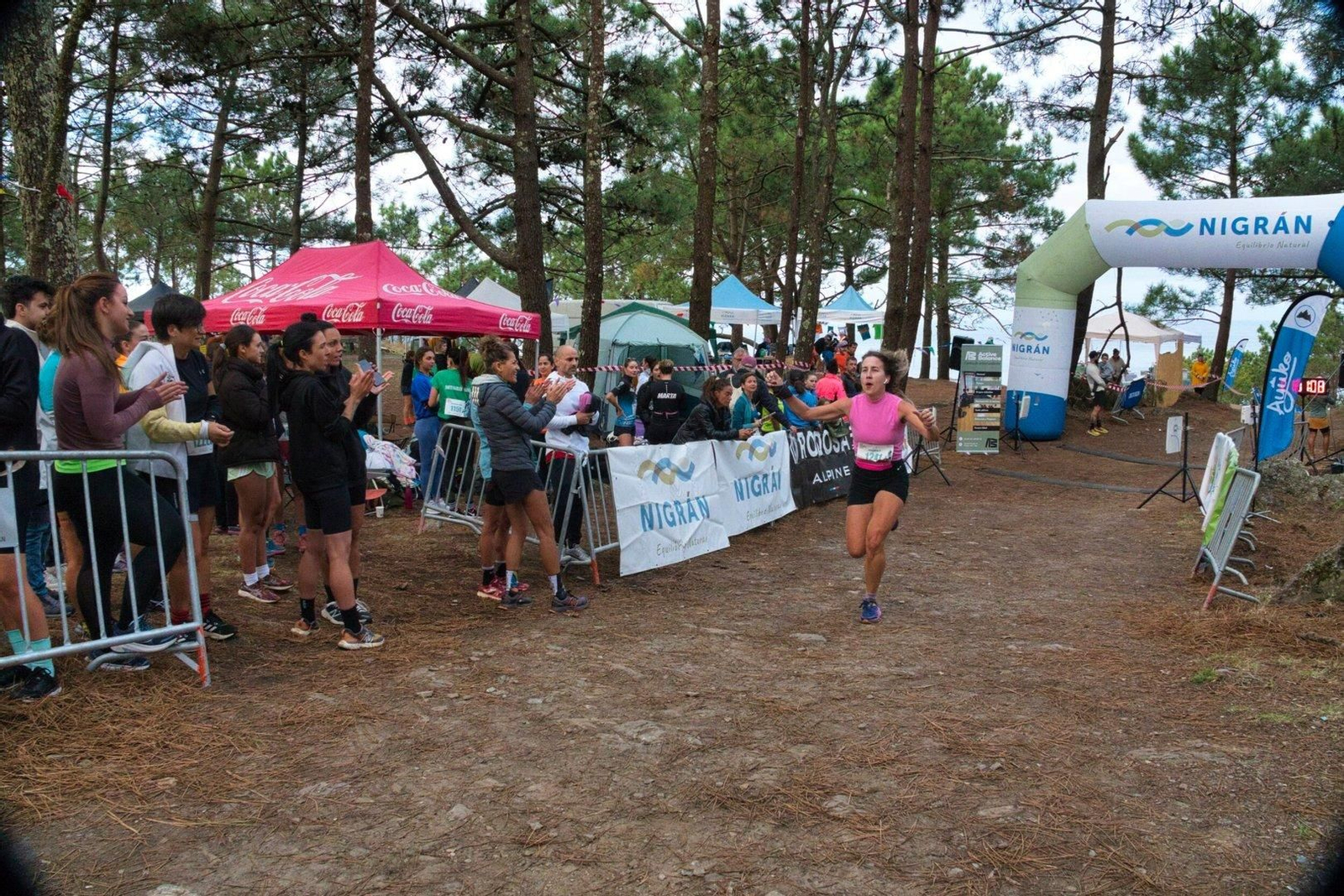 Carrera femenina en Monteferro.