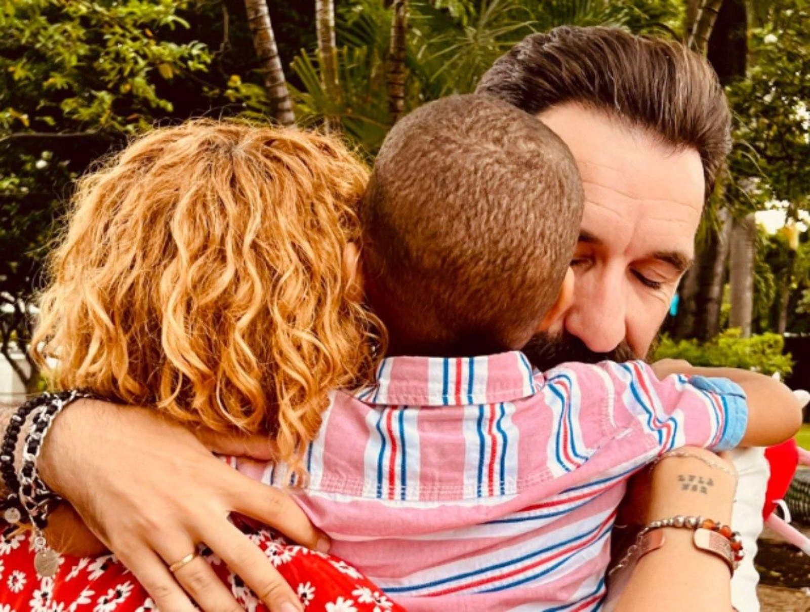 Miguel Lago, Laura y el nuevo integrante de la familia