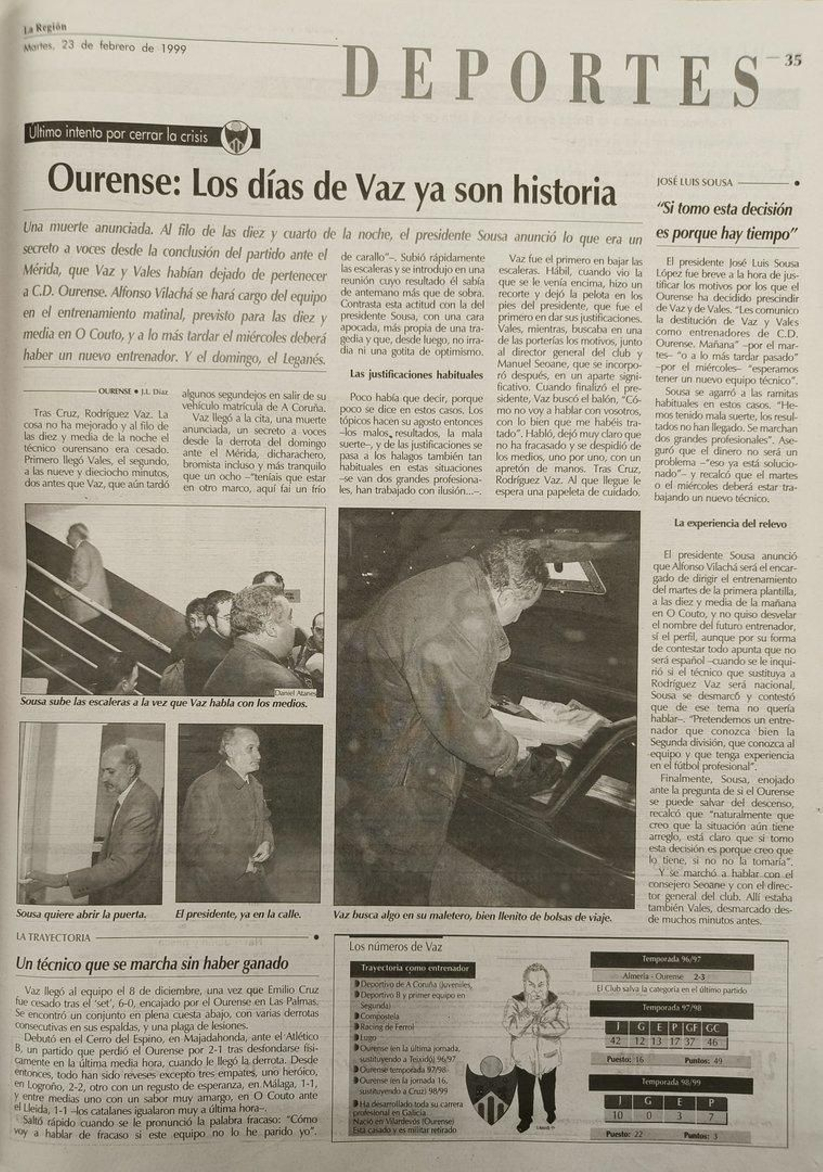 23 Febrero 1999 Noticia