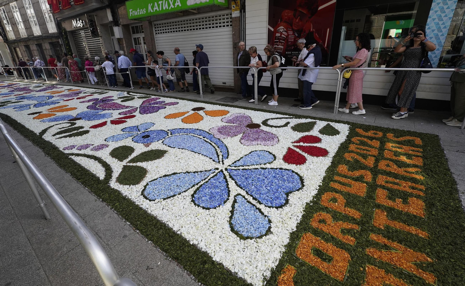 Celebración del Corpus en Ponteareas.