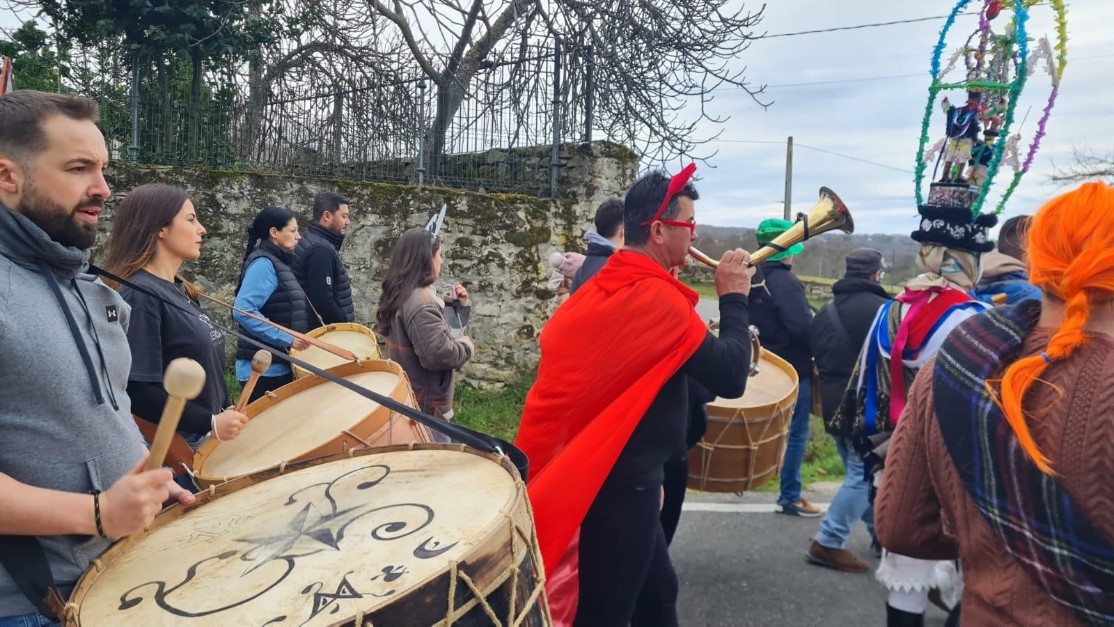 Tradición no domingo gordo de San Martiño
