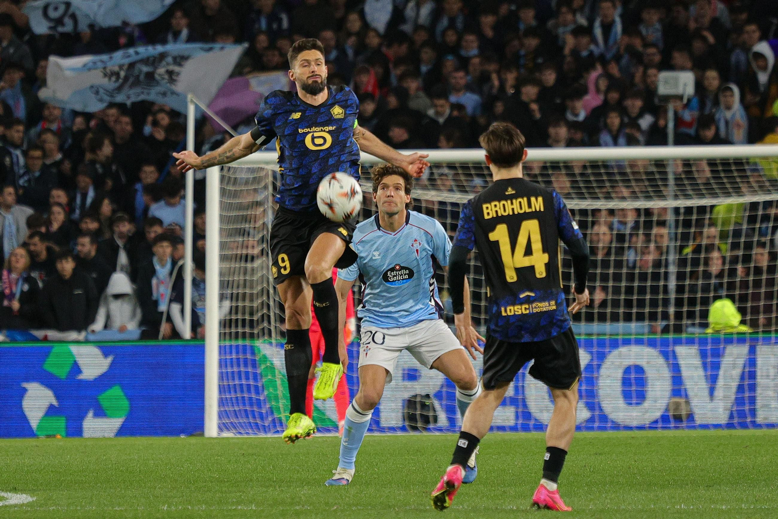 Galería | El Celta recibe al Lille en Balaídos