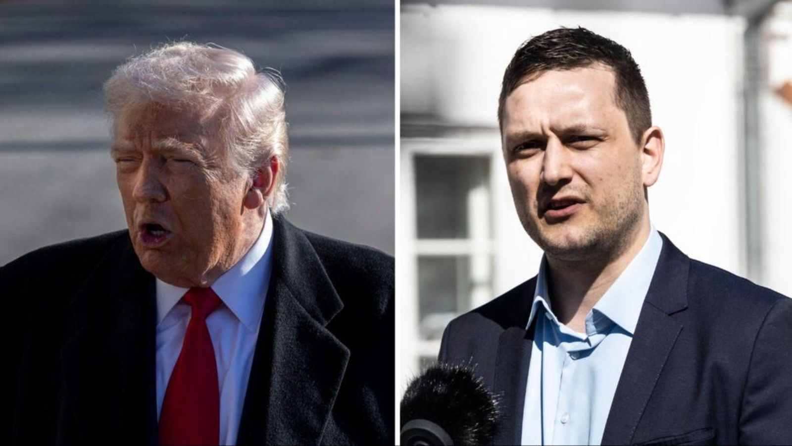 Donald Trump y Jens-Frederik Nielsen