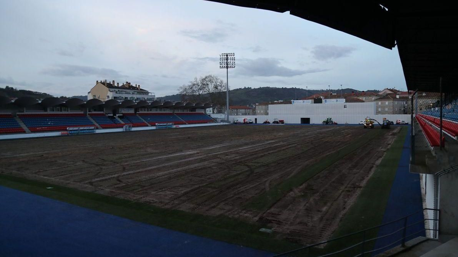 Avance de las obras en O Couto