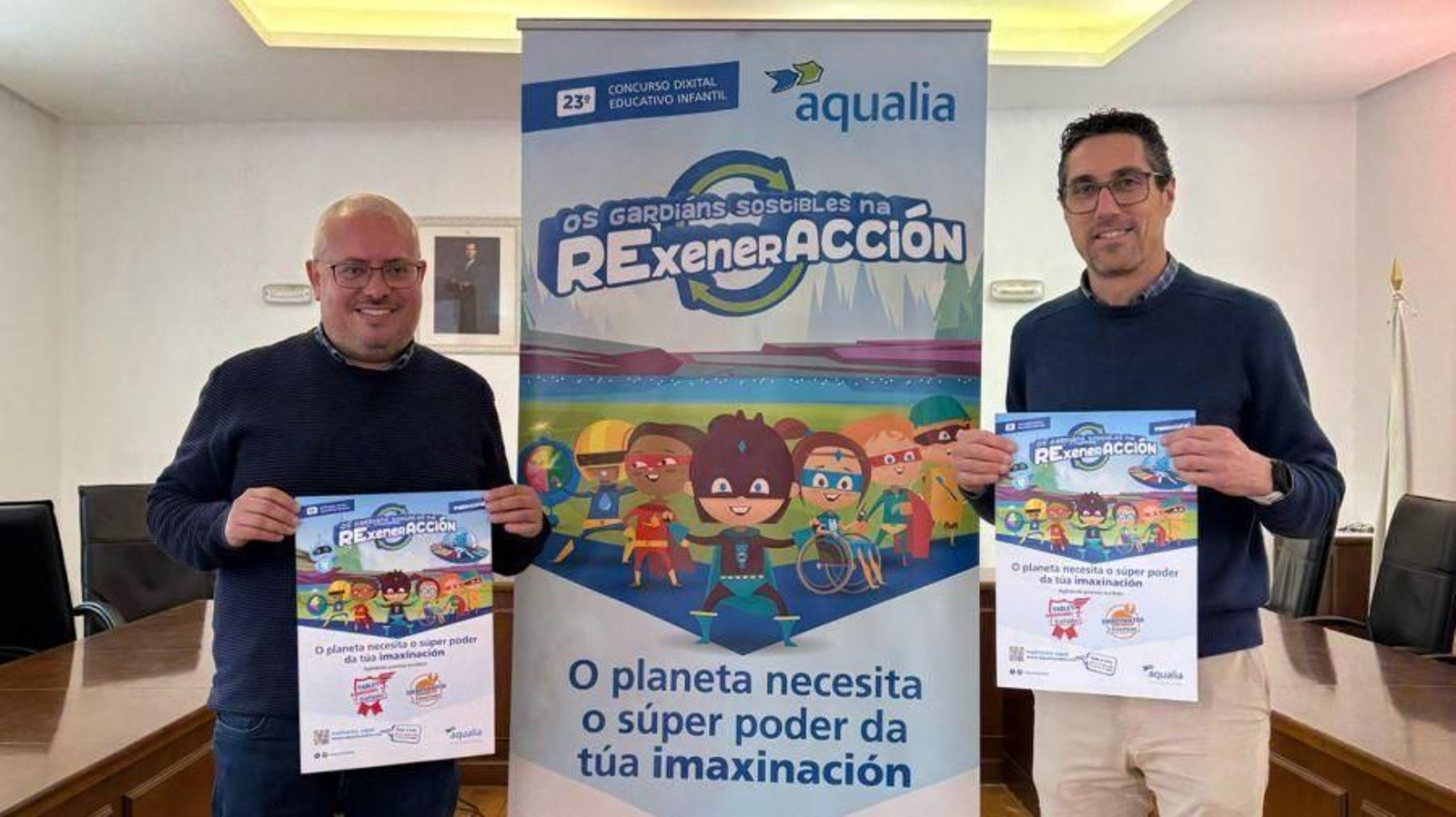 César Fernández y Ramiro Gutiérrez.