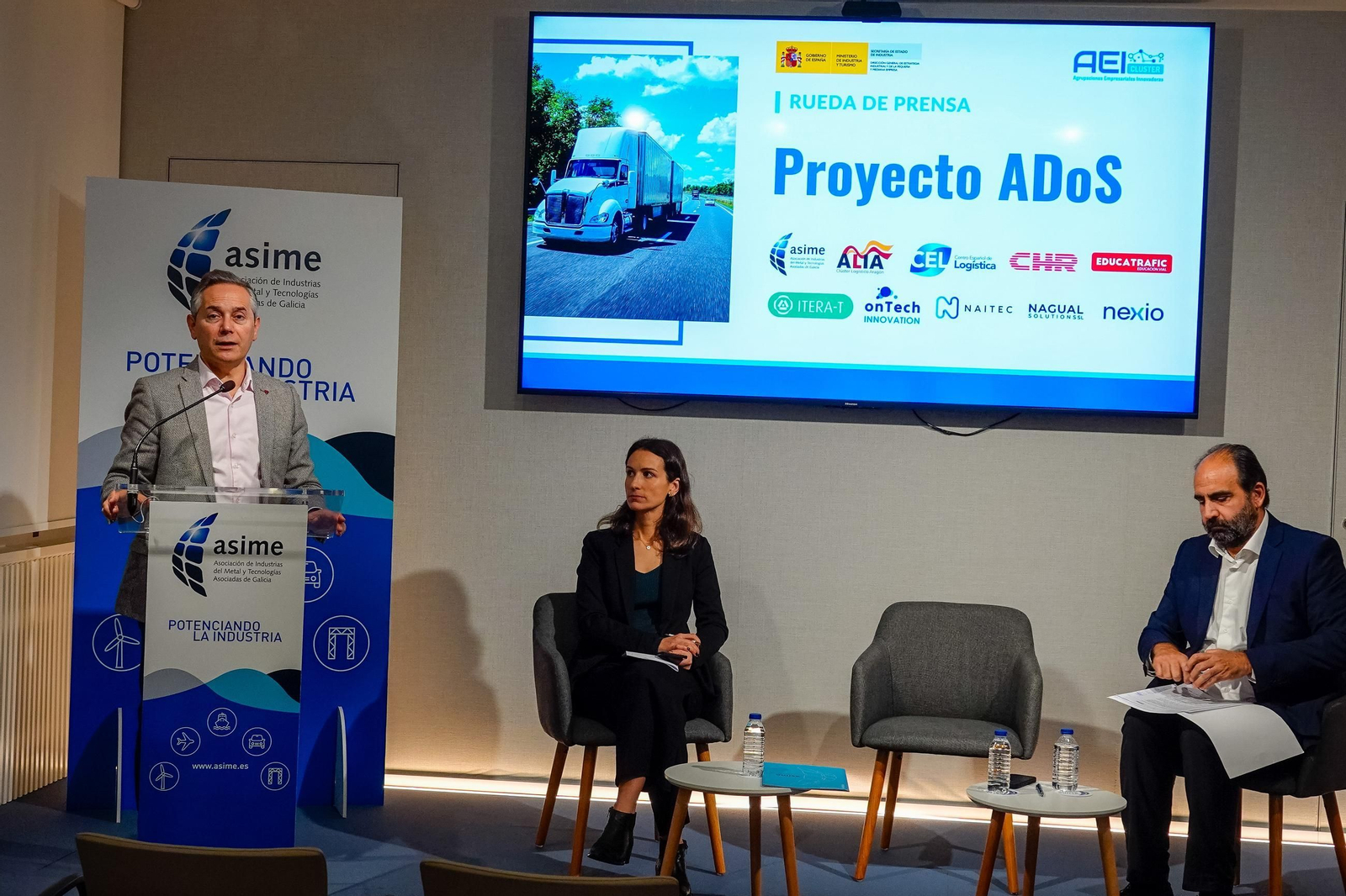 La presentación ayer en la sede de Asime.