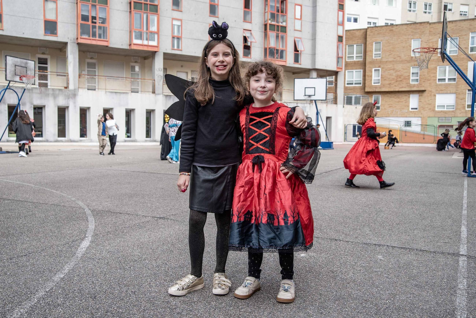 Galería | Samaín y magosto se juntan en la celebración festiva del CEIP Pintor Laxeiro de Vigo