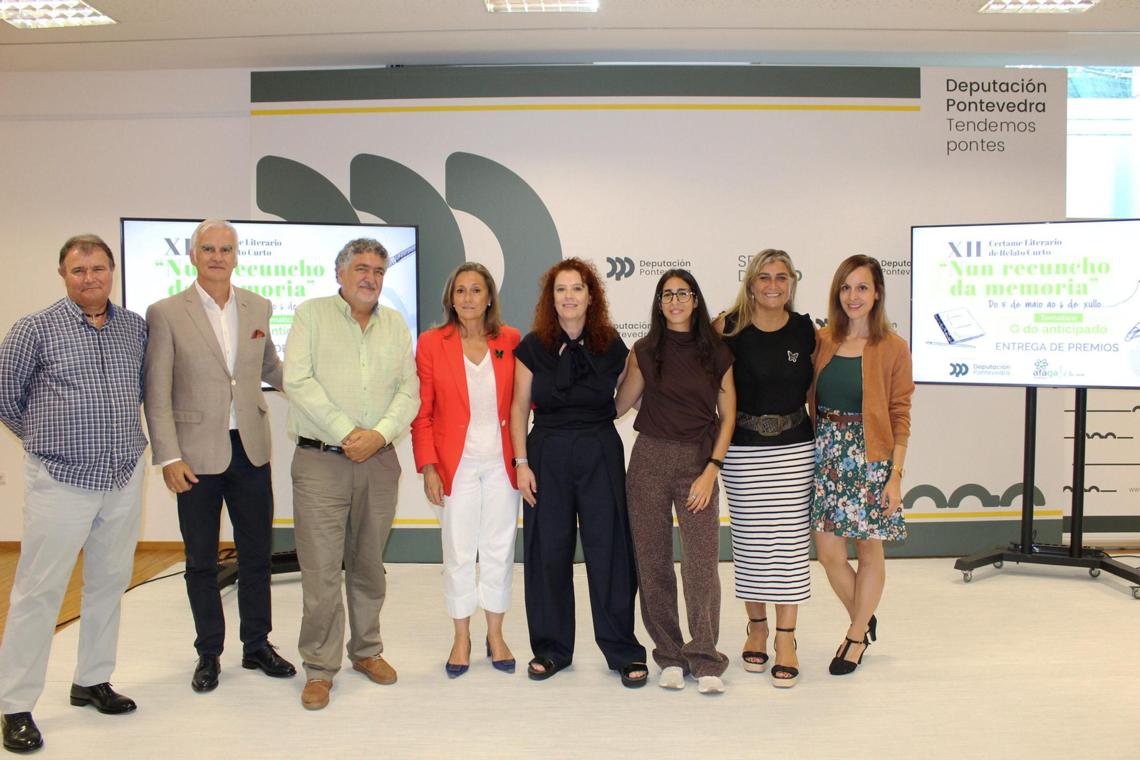 La sede viguesa de la Diputación acogió la entrega de premios de relato corto sobre Alzheimer.