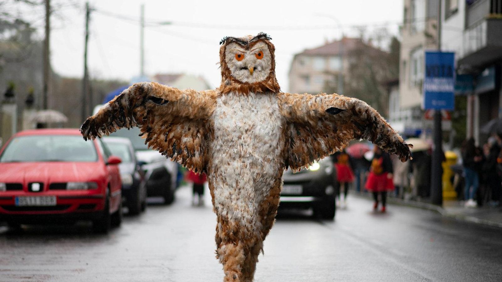 Ribadavia. 11/02/2024. Desfile de Entroido de Ribadavia.Foto: Xesús Fariñas