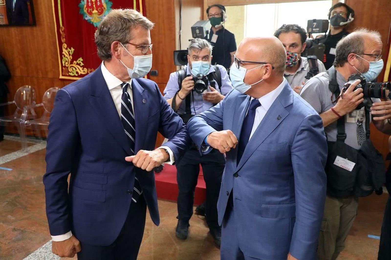 Alberto Núñez Feijóo toma
posesión como presidente de la Xunta