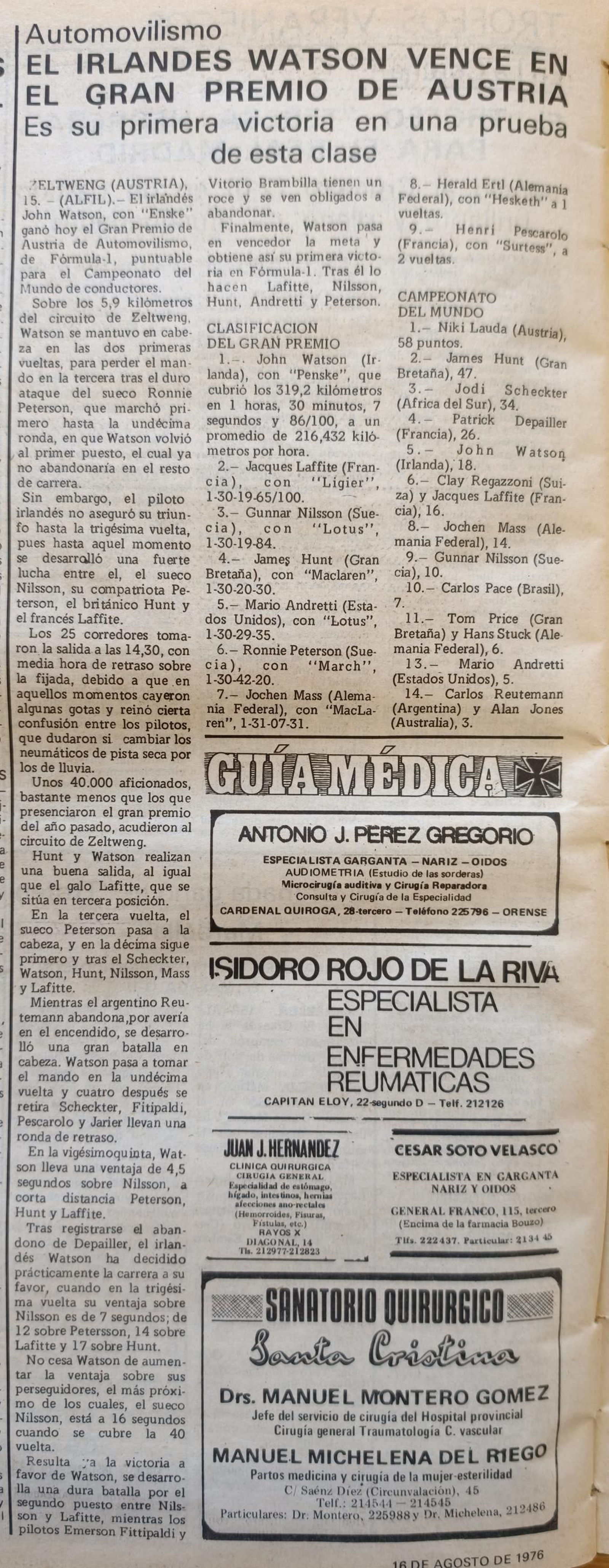 21 AGOSTO 1976