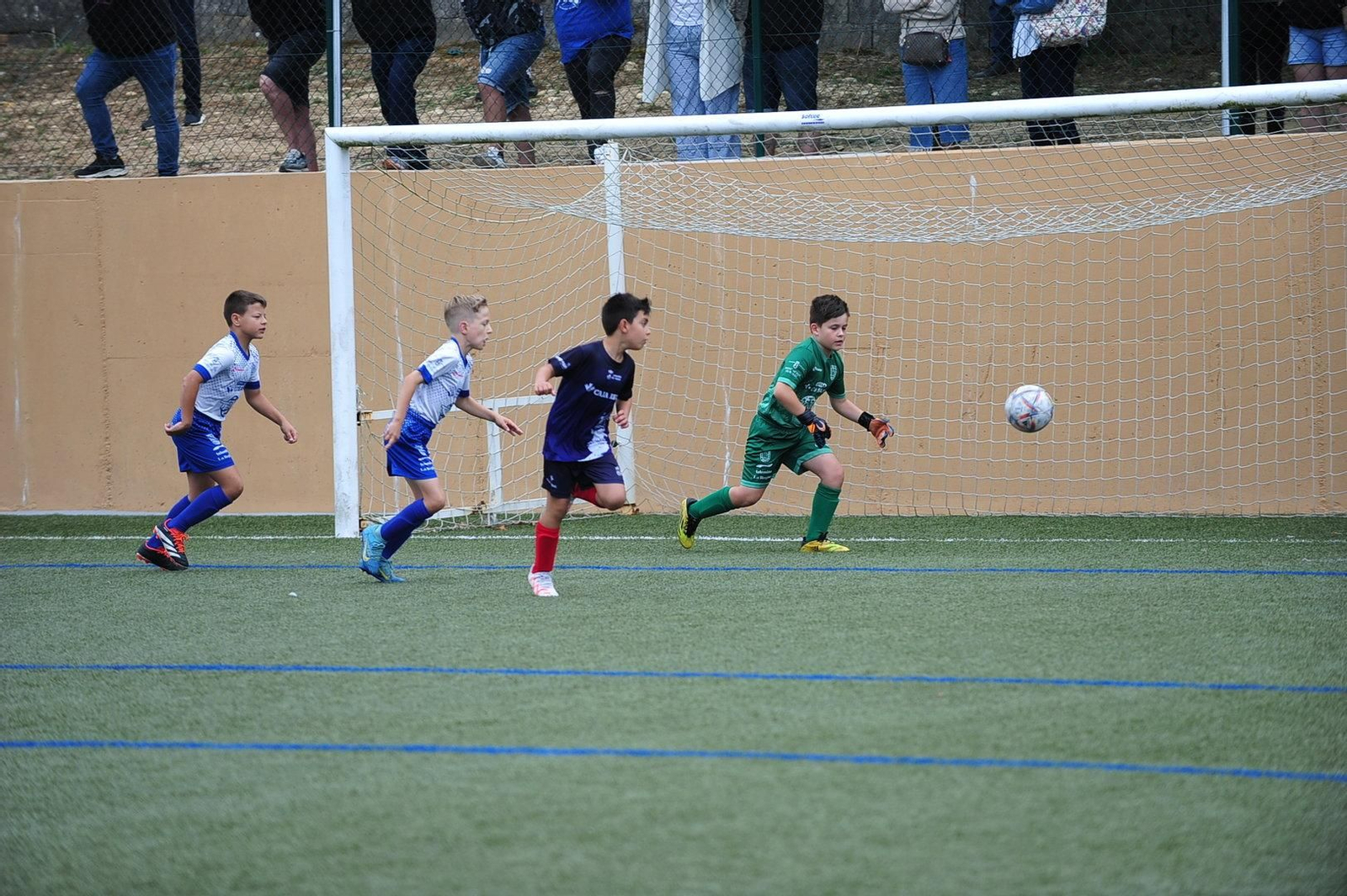 MACEDA 29/06/2024.-  Torneo de fútbol en Maceda. José Paz